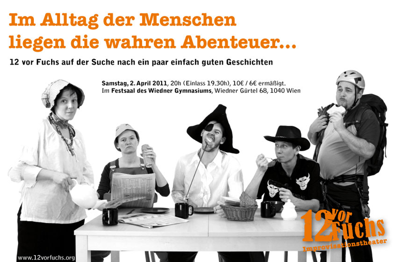 Im Alltag der Menschen liegen die Wahren Abenteuer...