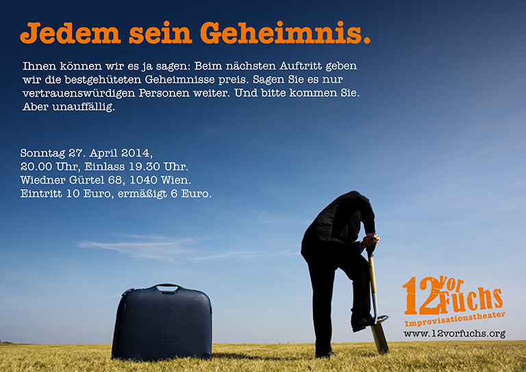 Jedem sein Geheimnis.
