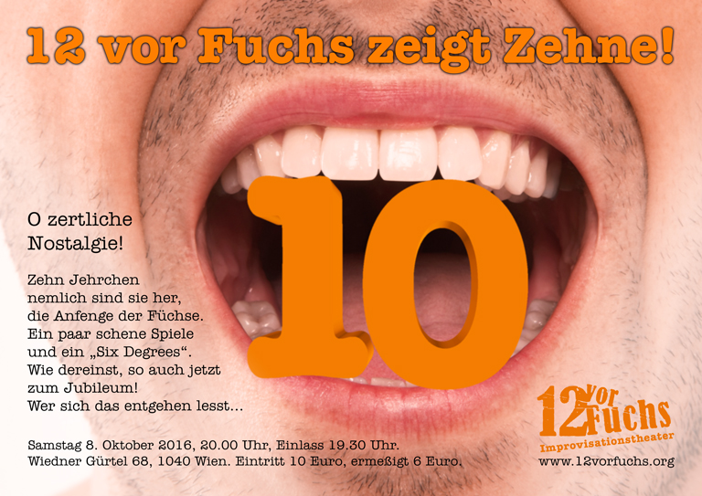 12 vor Fuchs zeigt Zehne!