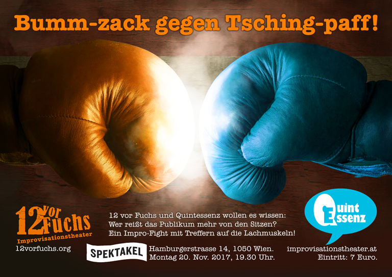 Bumm-zack gegen Tsching-paff!